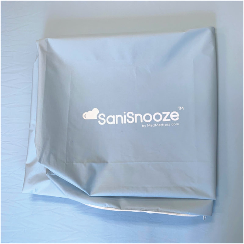 SaniSnooze Bedwetting Incontinence Waterproof Zippered Mattress Cover